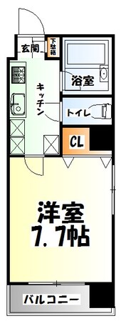 勾当台公園駅 徒歩3分 3階の物件間取画像